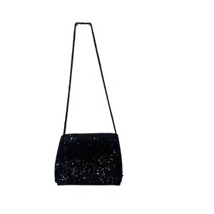 Vintage Beaded & Sequins Shoulder Purse